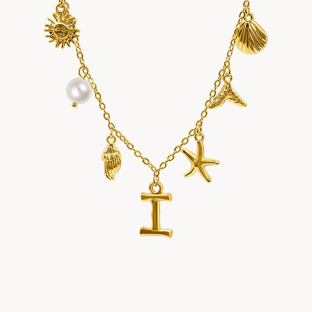 Capri Letter Necklace