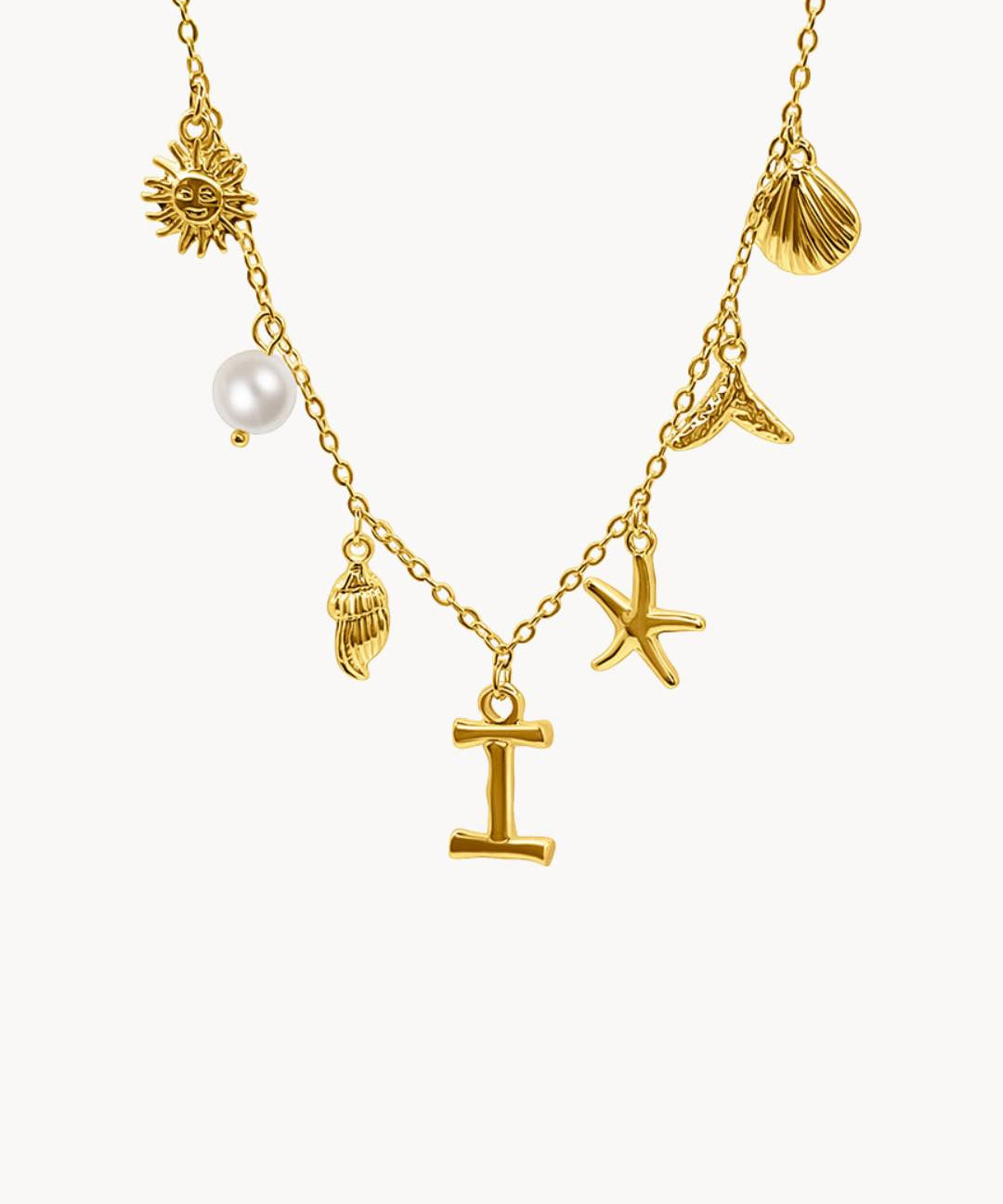 Capri Letter Necklace