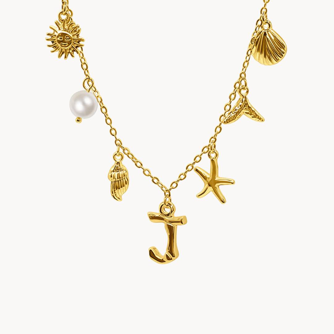 Capri Letter Necklace