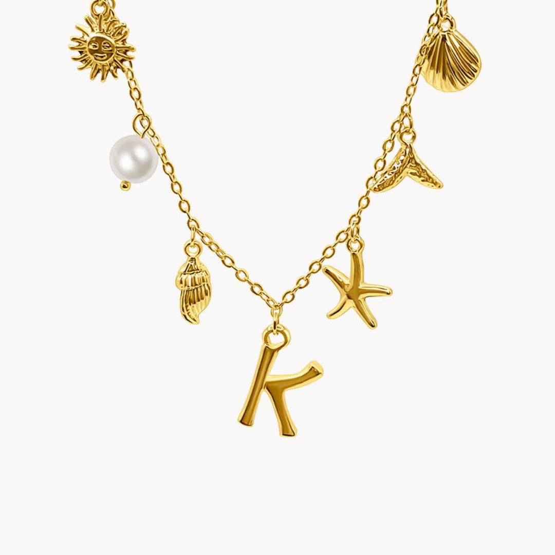 Capri Letter Necklace