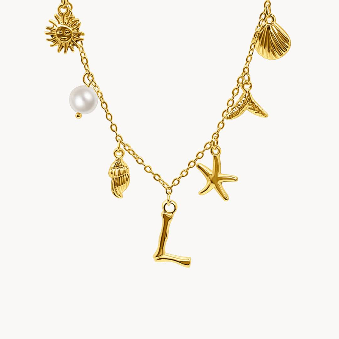 Capri Letter Necklace