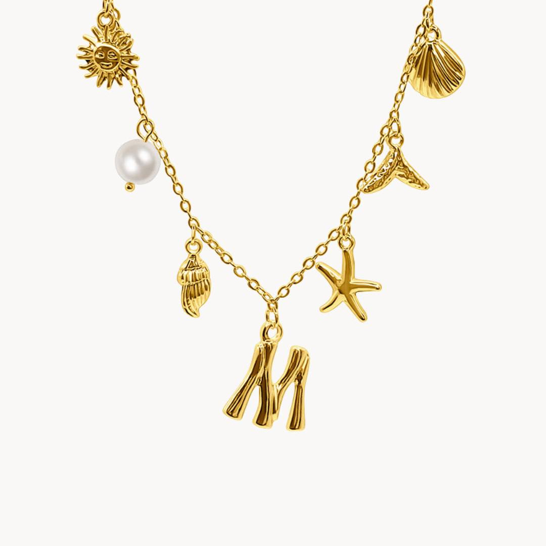 Capri Letter Necklace