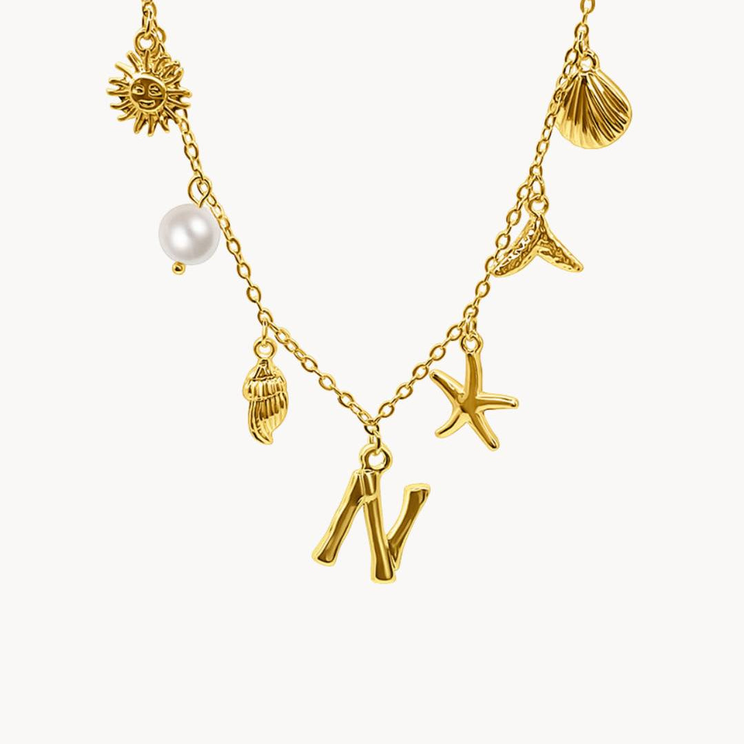 Capri Letter Necklace