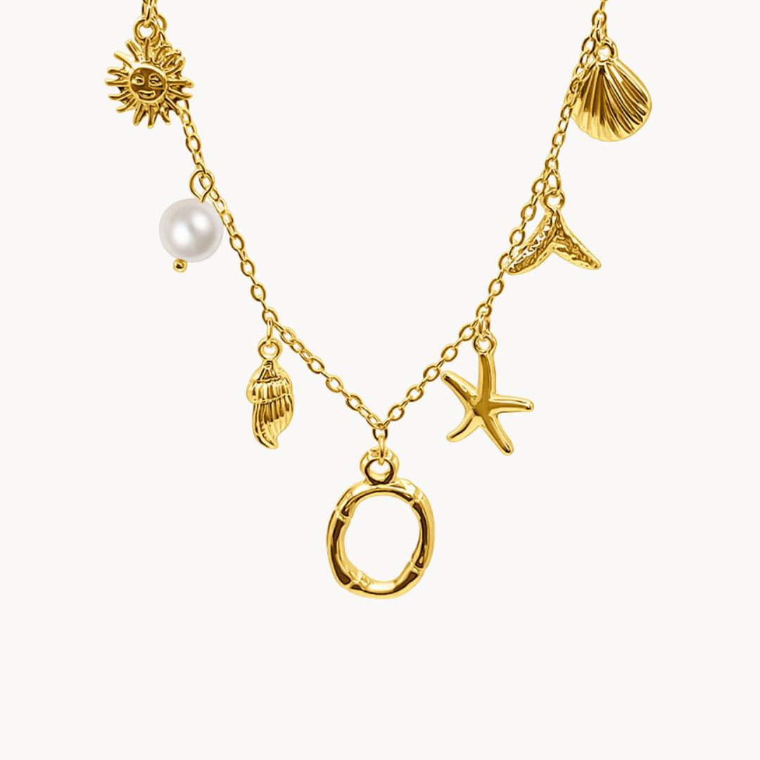 Capri Letter Necklace