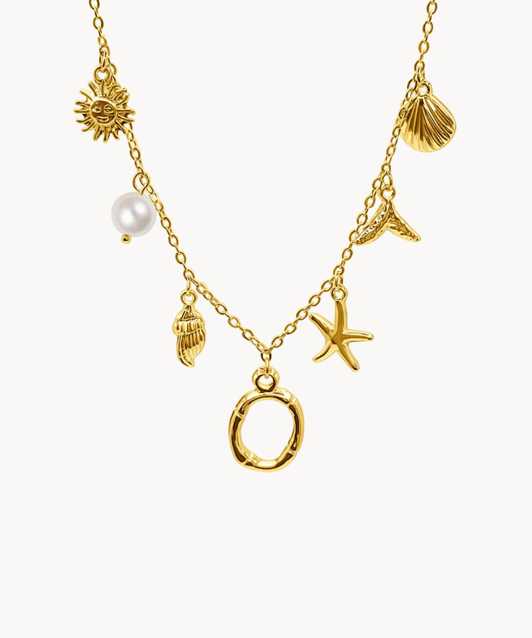 Capri Letter Necklace