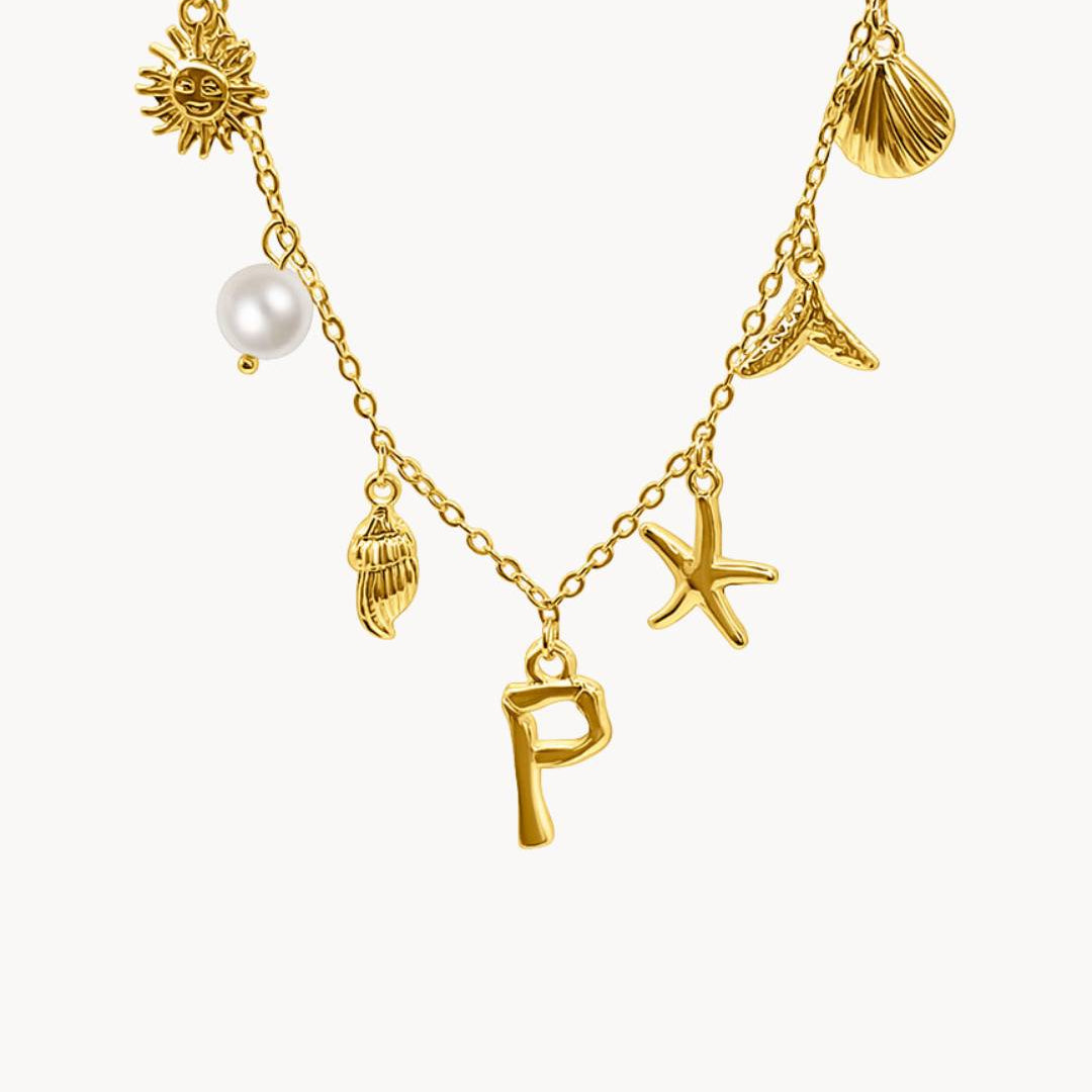 Capri Letter Necklace