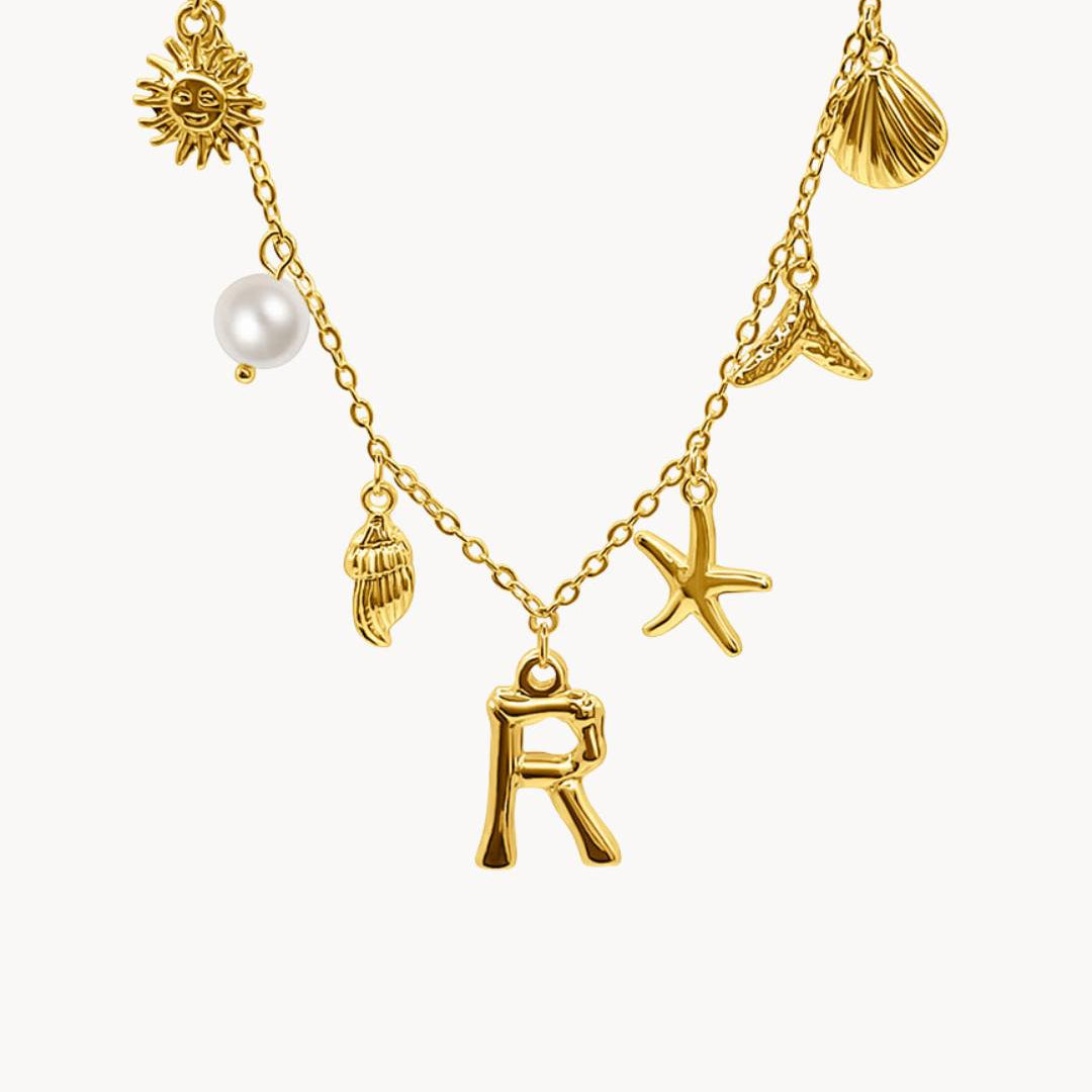 Capri Letter Necklace