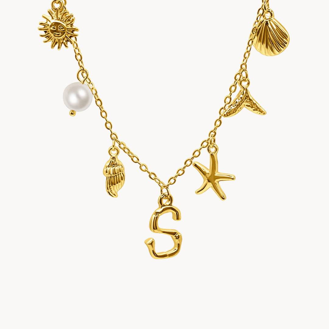 Capri Letter Necklace