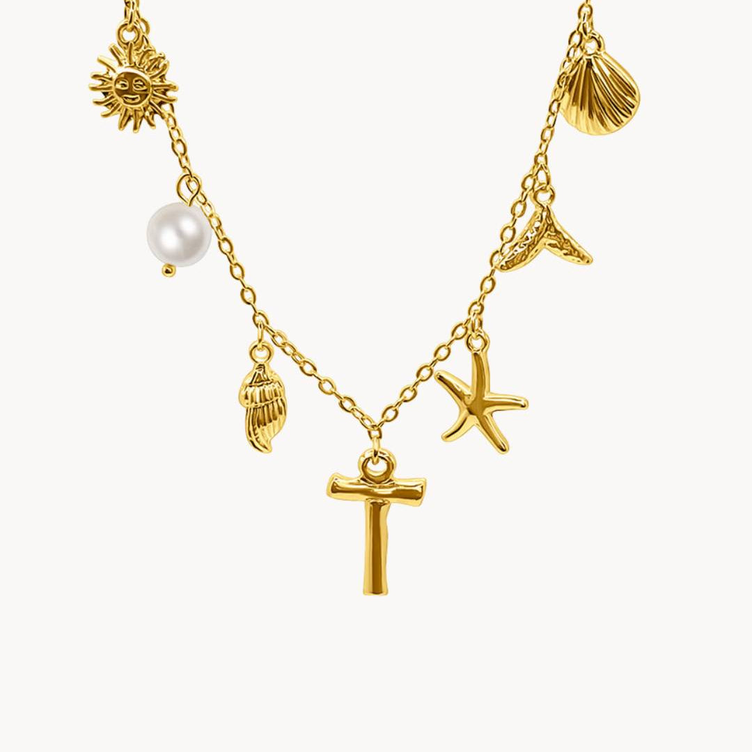 Capri Letter Necklace