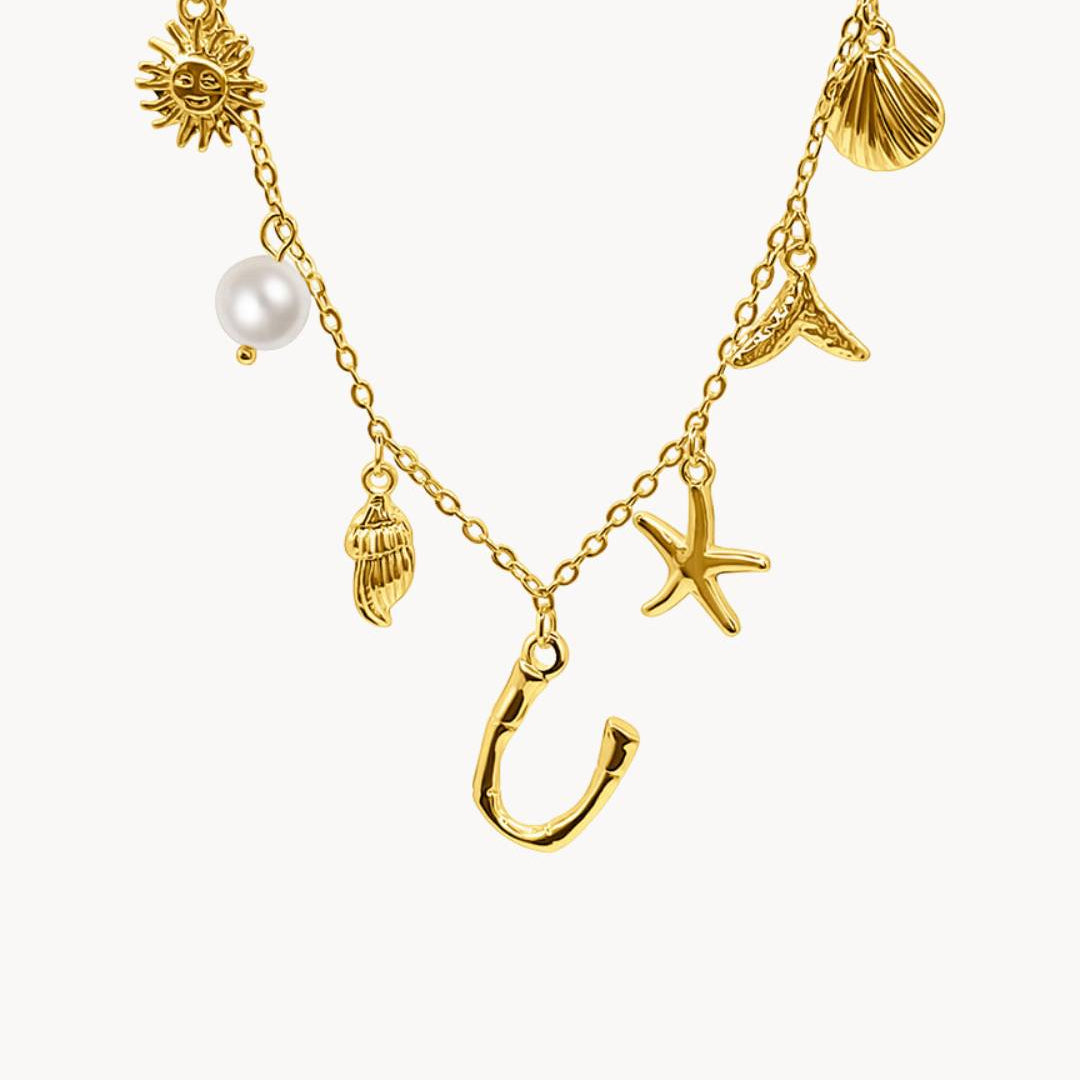 Capri Letter Necklace