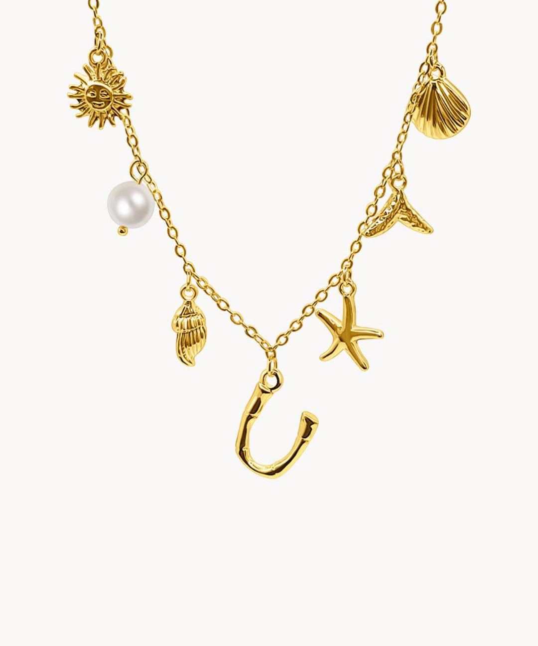 Capri Letter Necklace