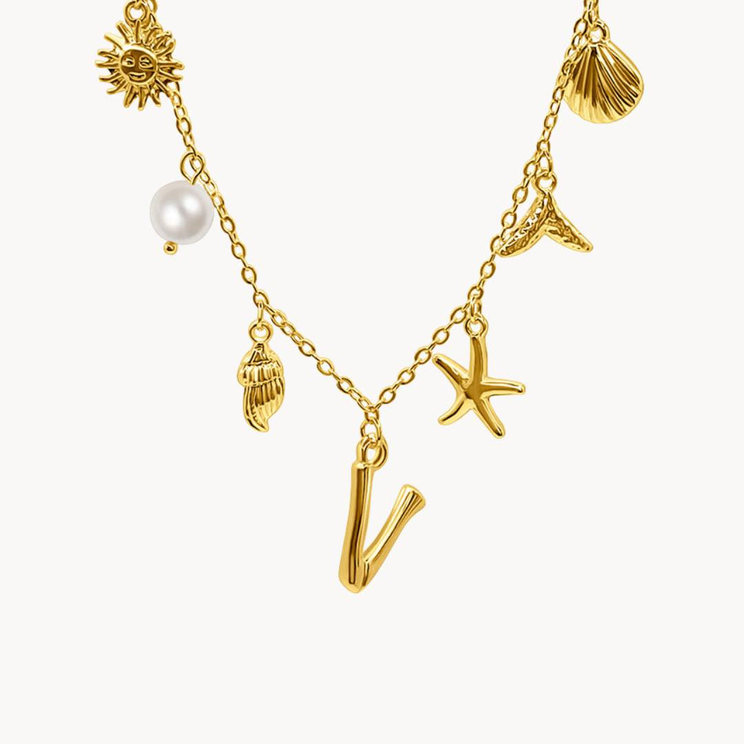 Capri Letter Necklace