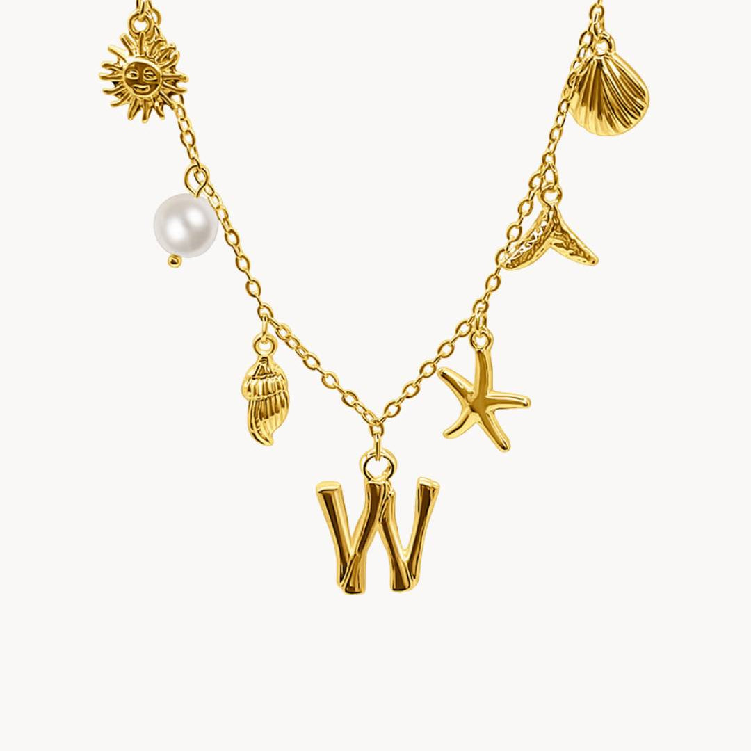 Capri Letter Necklace