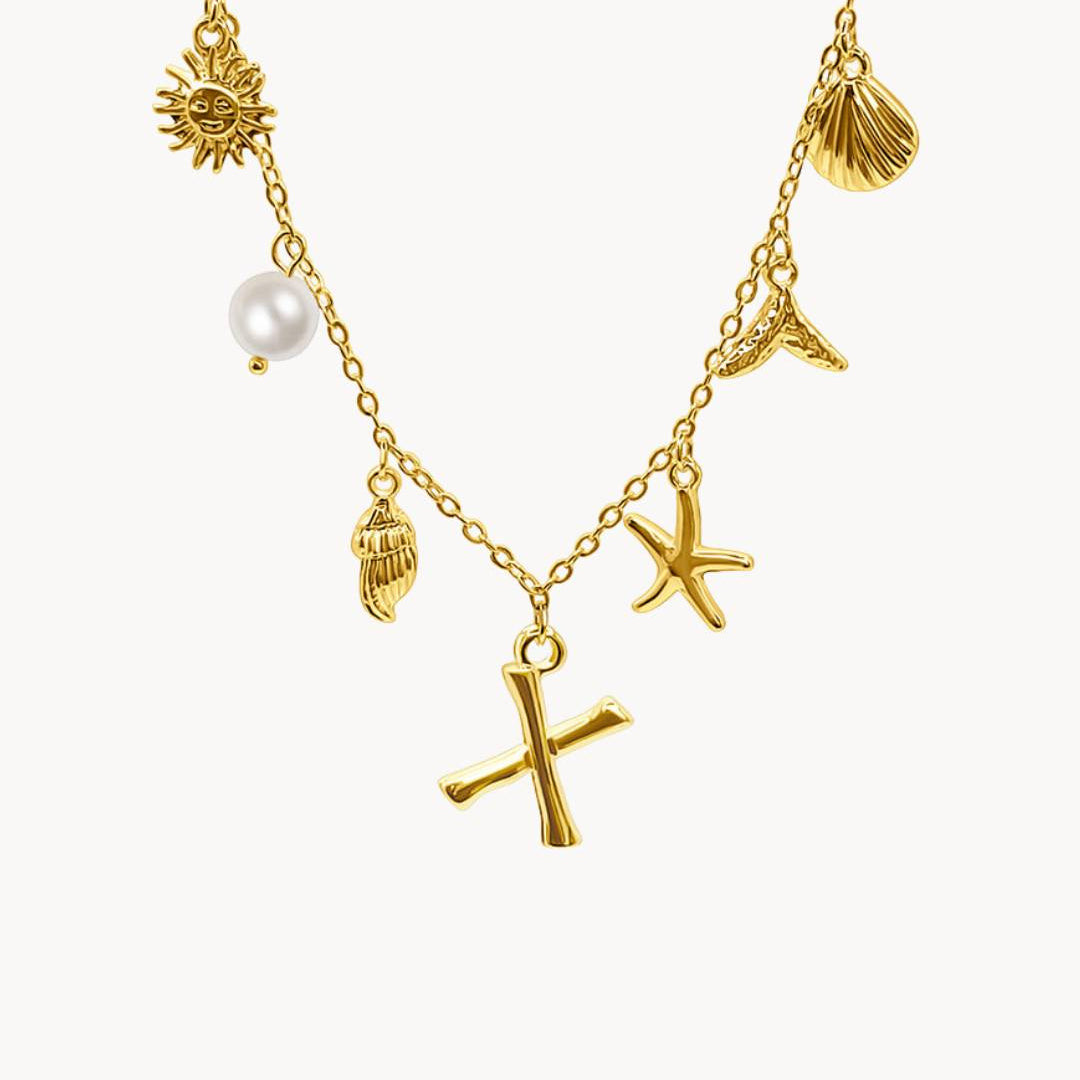 Capri Letter Necklace