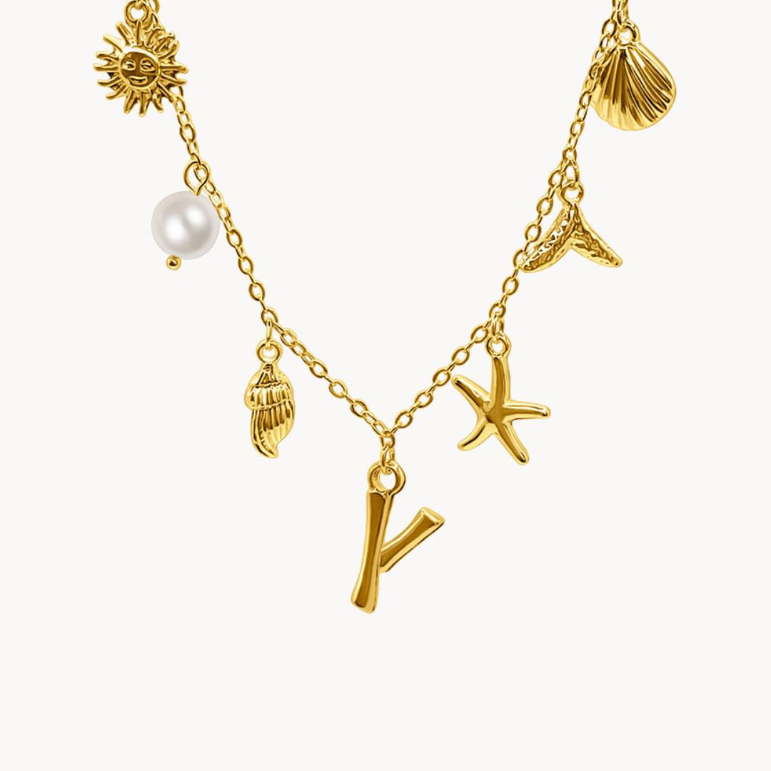 Capri Letter Necklace