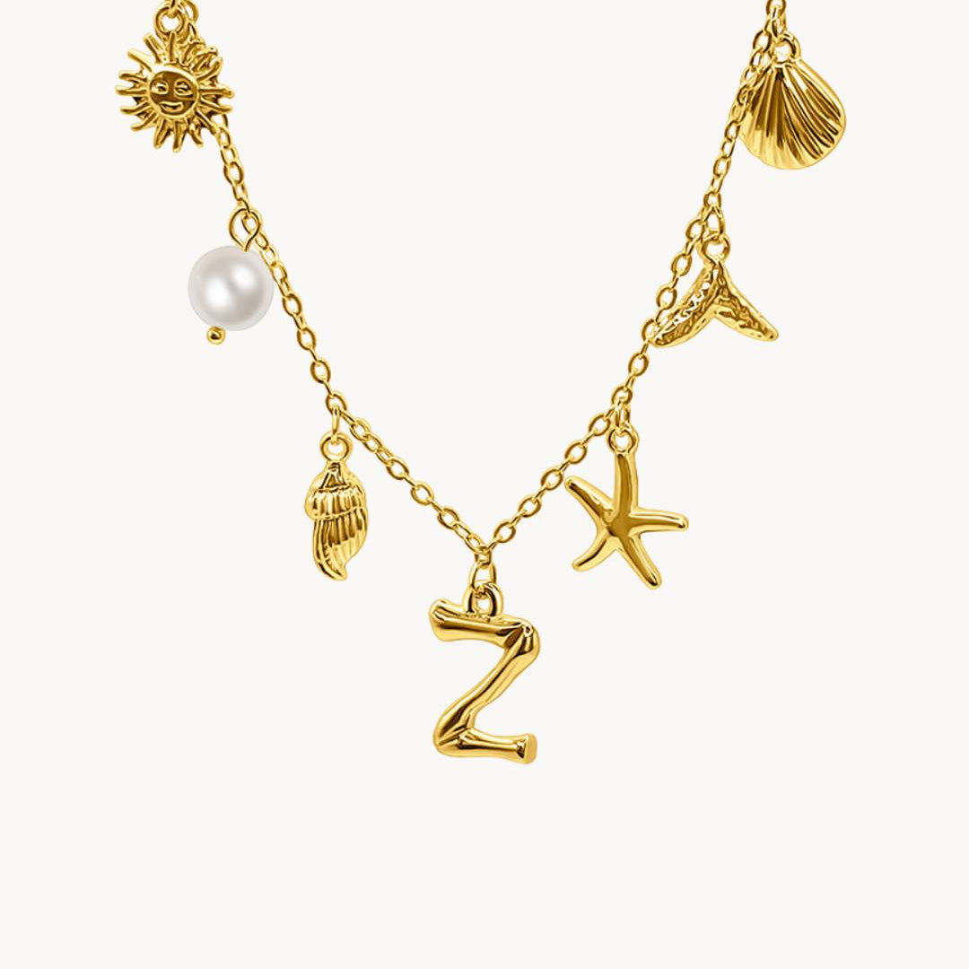 Capri Letter Necklace