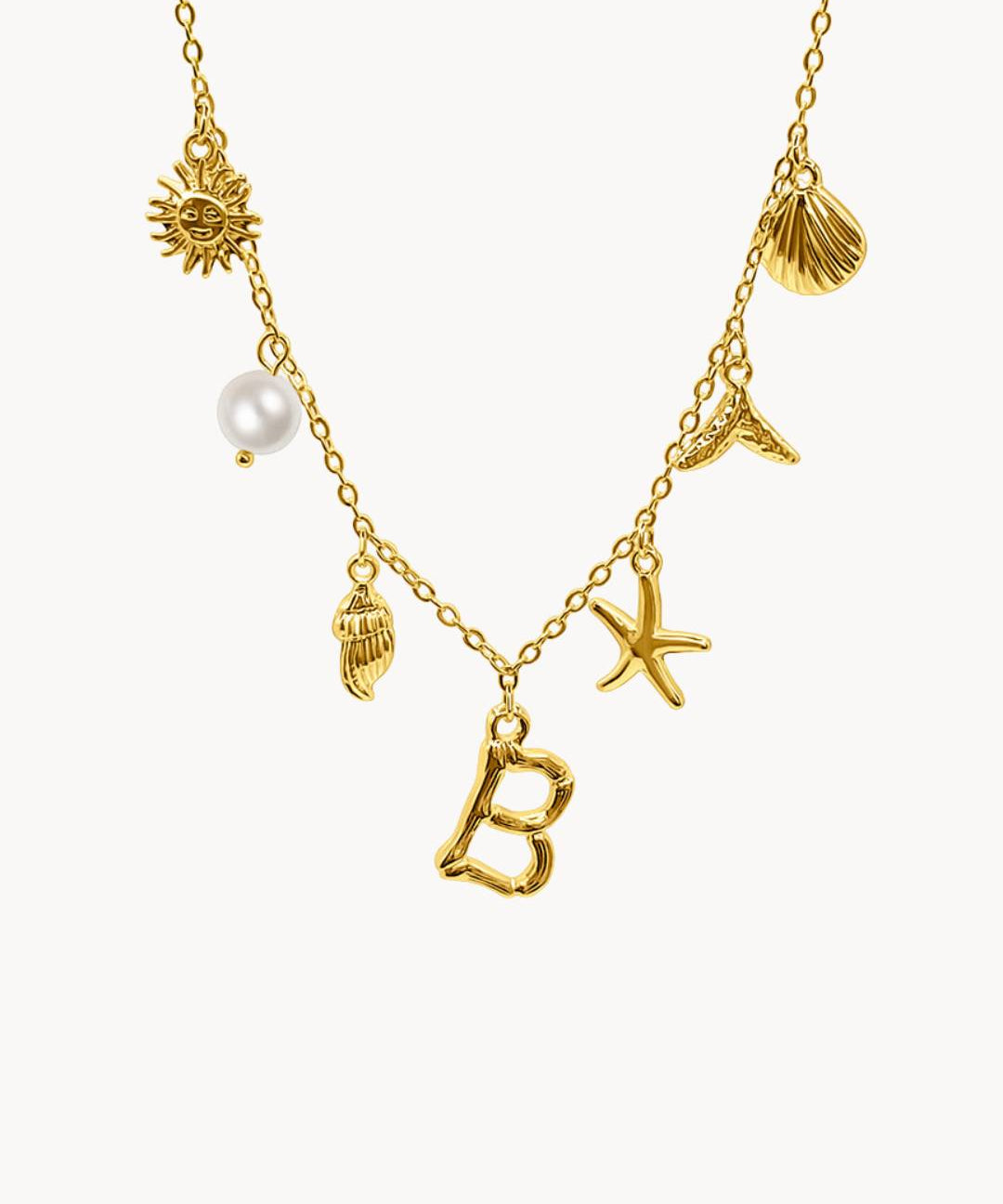 Capri Letter Necklace