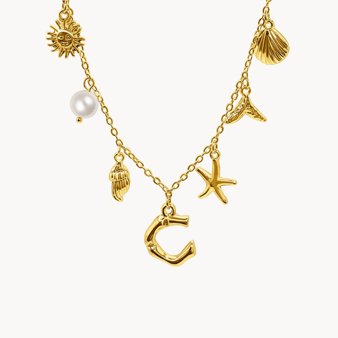 Capri Letter Necklace