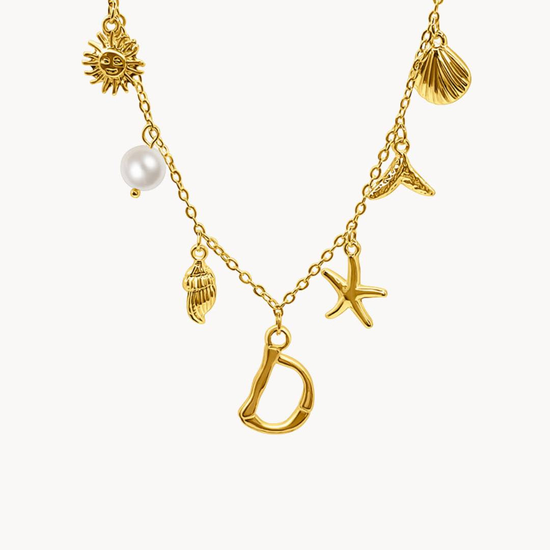Capri Letter Necklace