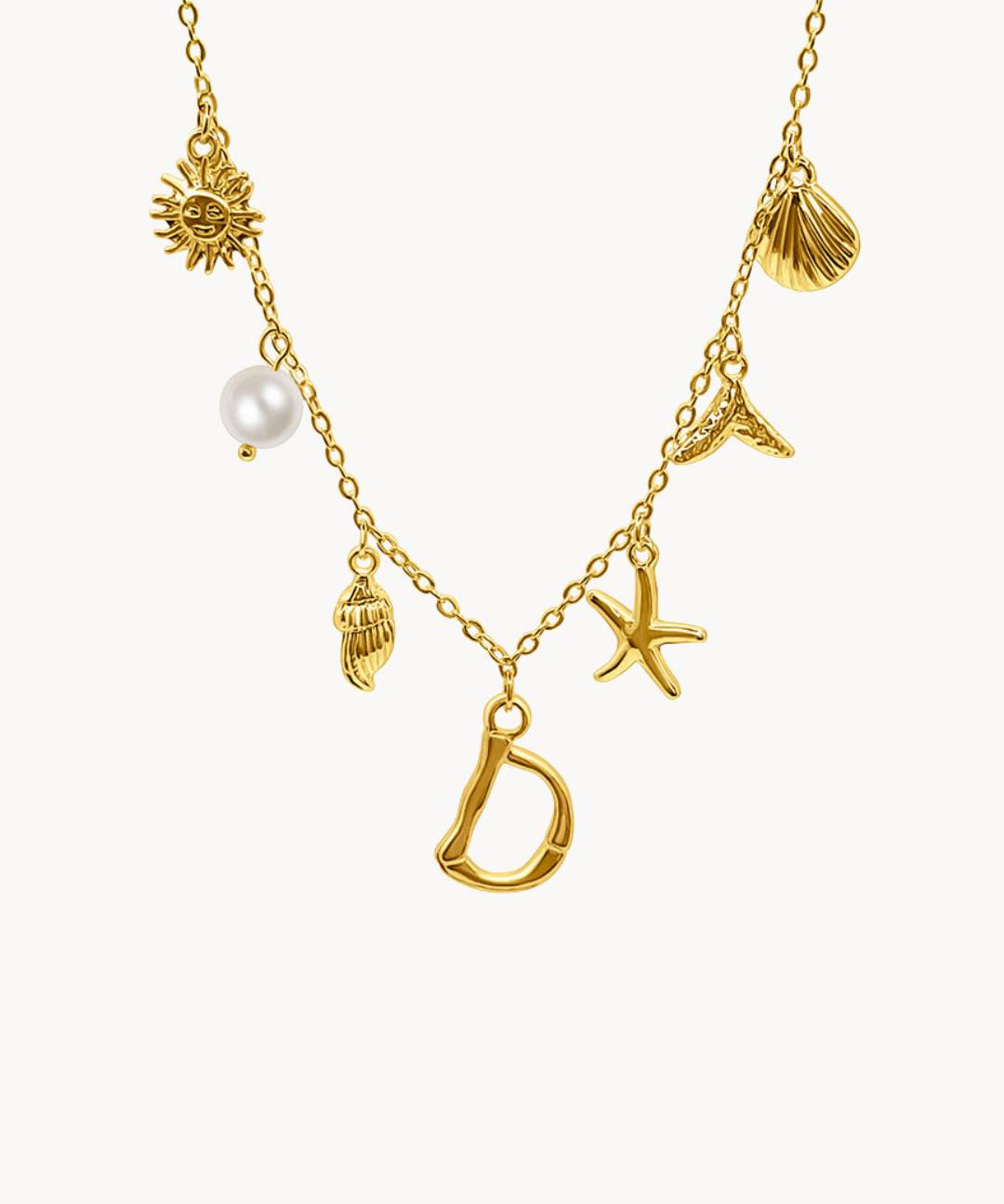 Capri Letter Necklace