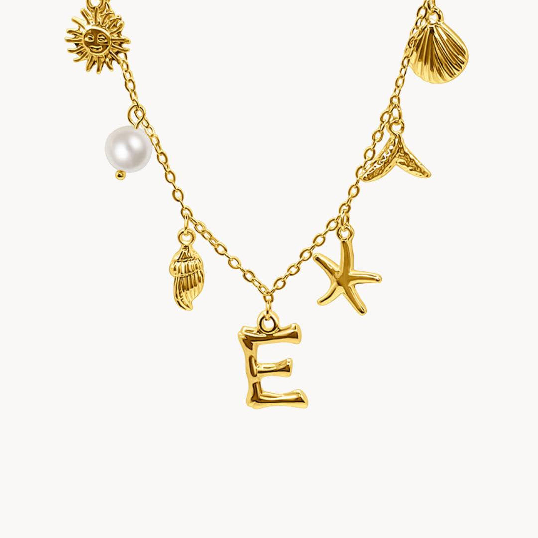 Capri Letter Necklace