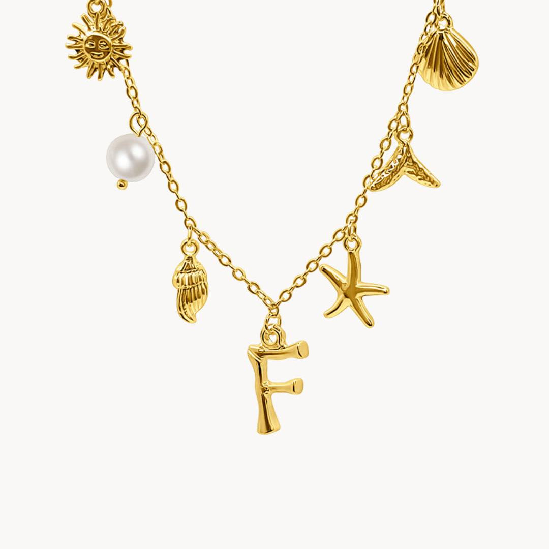 Capri Letter Necklace