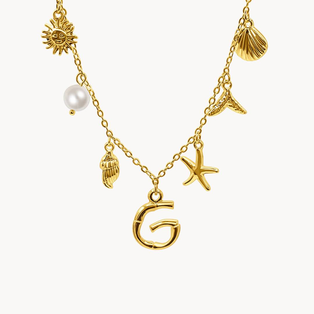 Capri Letter Necklace