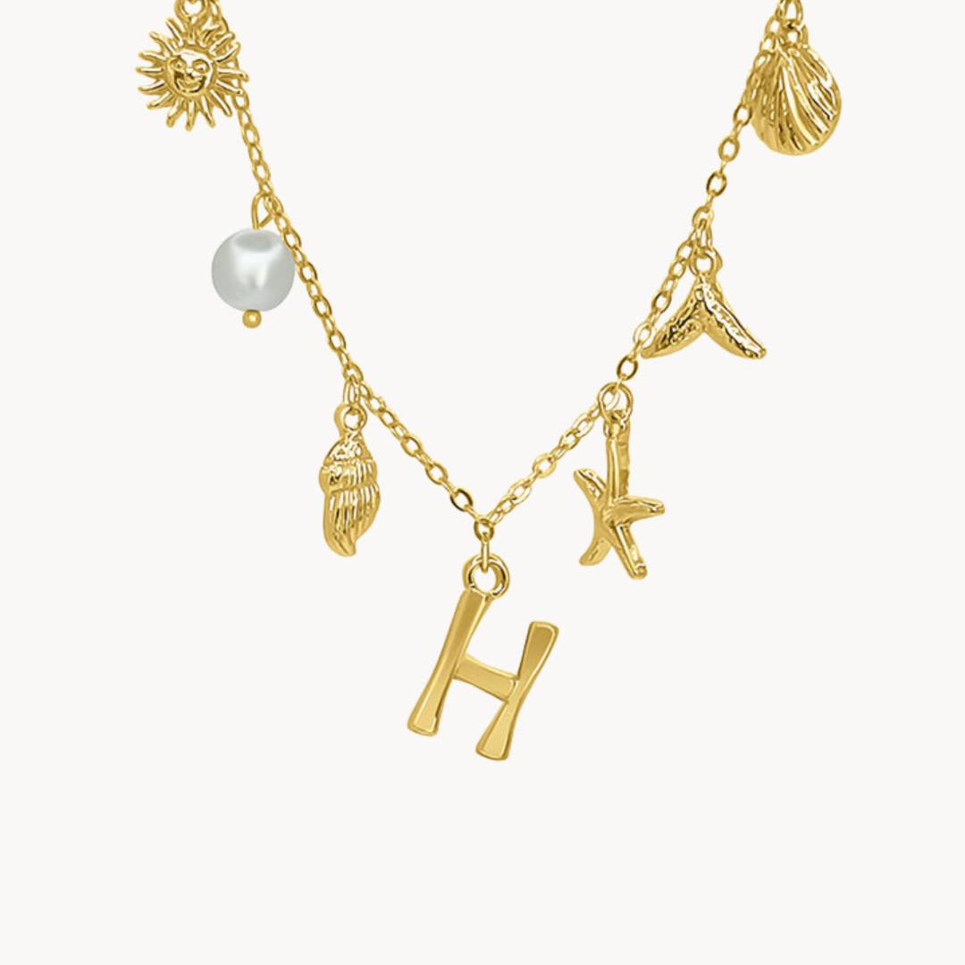 Capri Letter Necklace
