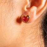 CADUCCI Amore Earrings, worn