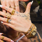 CADUCCI Portofino Bracelet worn in a stack