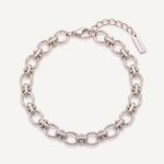 CADUCCI Portofino Bracelet in silver with engraved rectangular tag