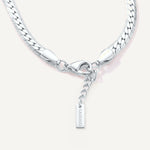CADUCCI Venezia Necklace silver clasp, extender and engraved tag