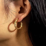 CADUCCI Vento Earrings, worn